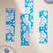 Gypsy Rose Aqua Blue Dinner Napkin (Set Of 4)