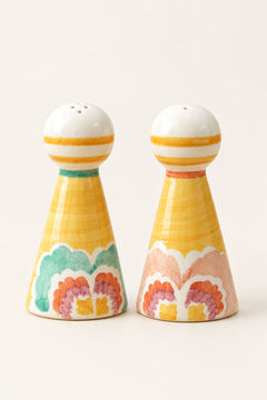 DINING ACCESSORIES Gypsy Rose Ceramic Salt And Pepper Shaker (Set Of 2)