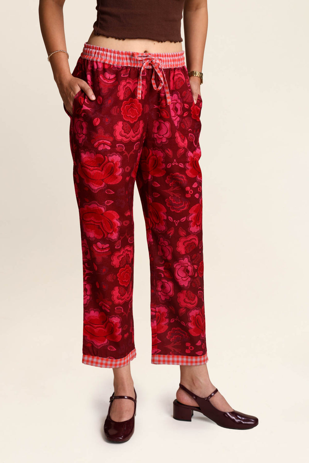 BOTTOMS Gypsy Rose Sundance Pants (Purple Potion)