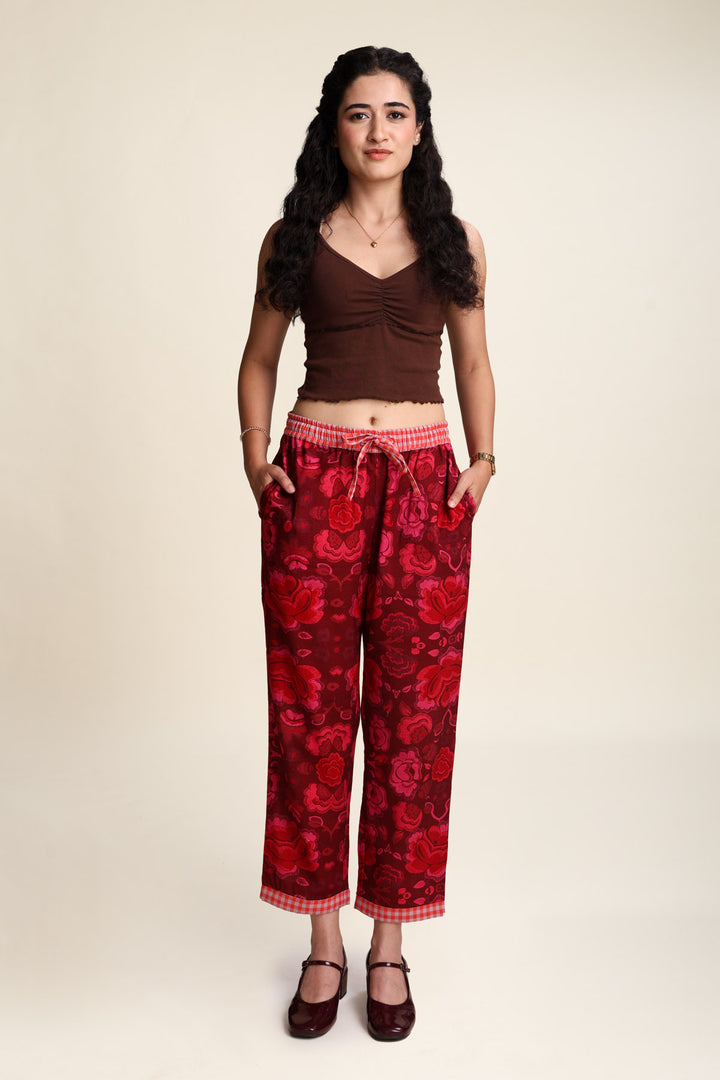 BOTTOMS Gypsy Rose Sundance Pants (Purple Potion)