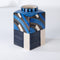 Hakana Square Water Blue Vase