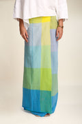 BOTTOMS Handloom Striped Sarong (Blue & Green)