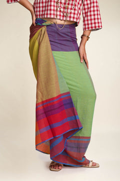 BOTTOMS Handloom Striped Sarong (Multi)