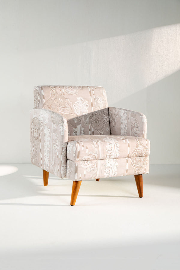 Glider Teak Wood Armchair