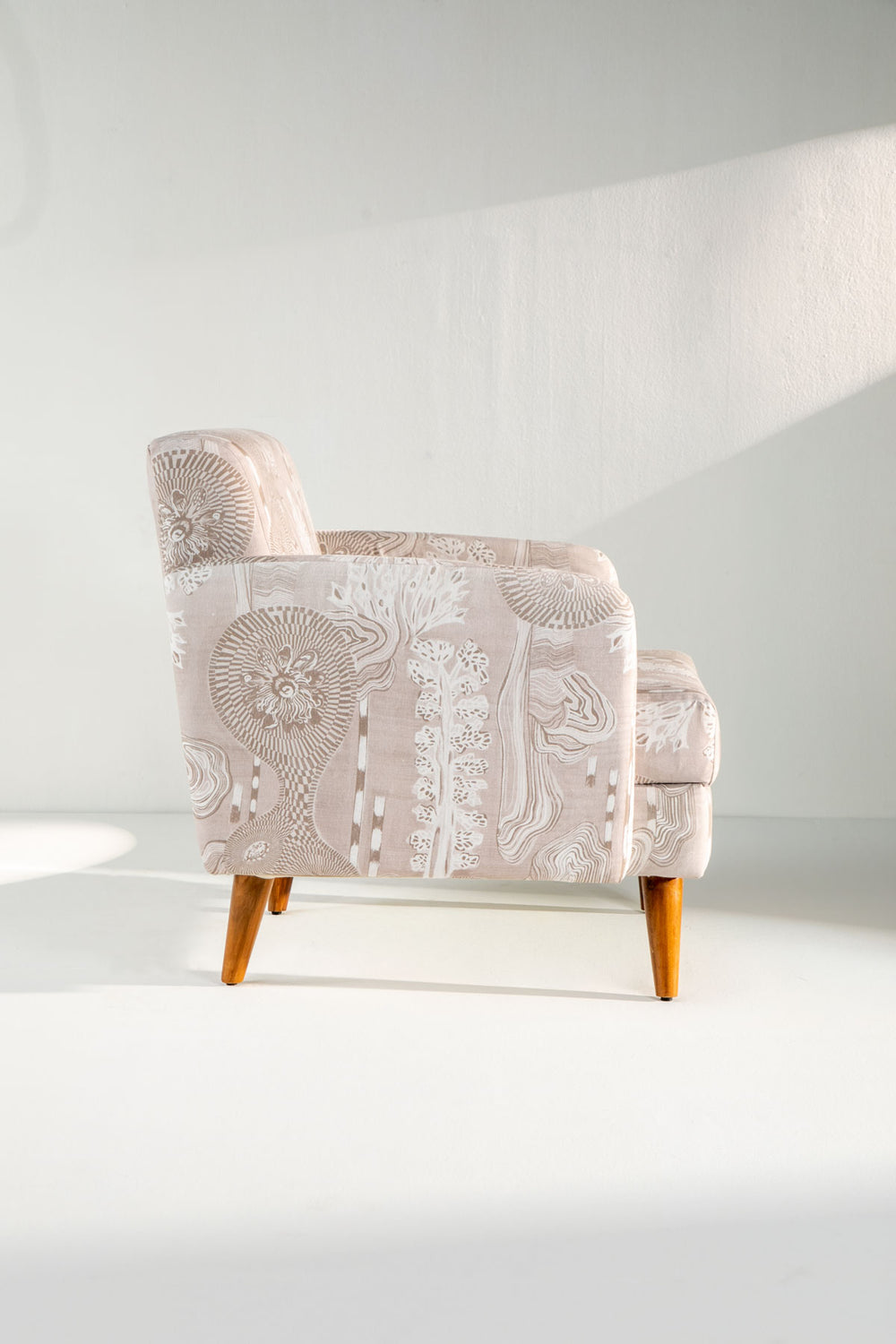 ARMCHAIRS & ACCENTS Glider Teak Wood Armchair