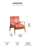 ARMCHAIRS & ACCENTS Inni Teak Wood Armchair