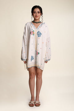 DRESSES Jaipur Rose Bella Dress (White Mist)