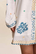 DRESSES Jaipur Rose Bella Dress (White Mist)