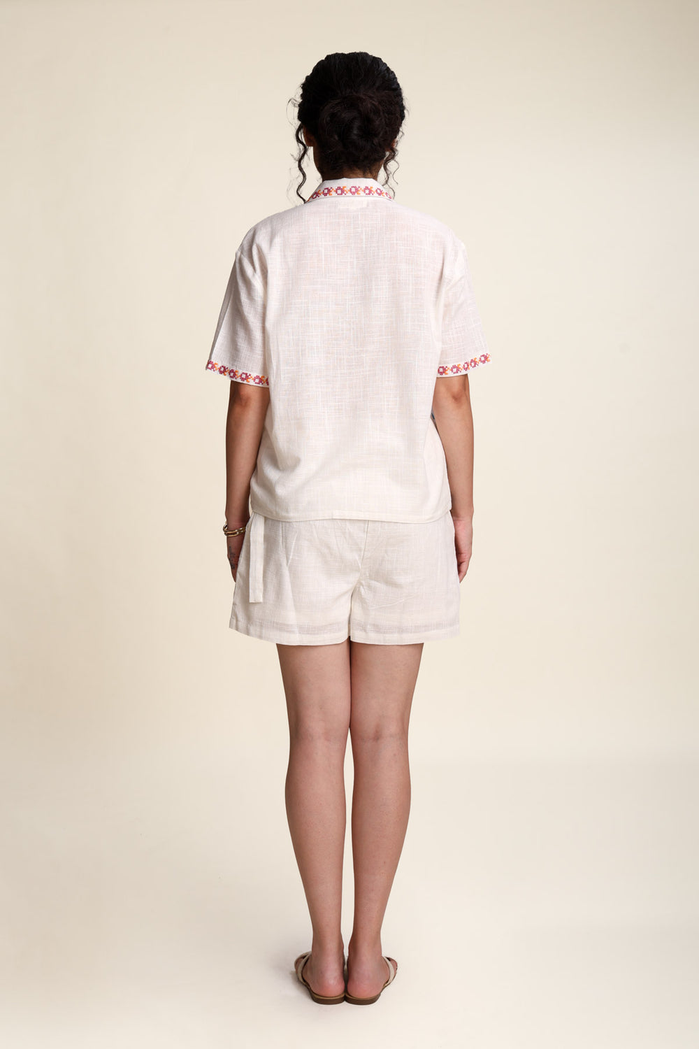 BOTTOMS Jaipur Rose Club Skort (White Mist)