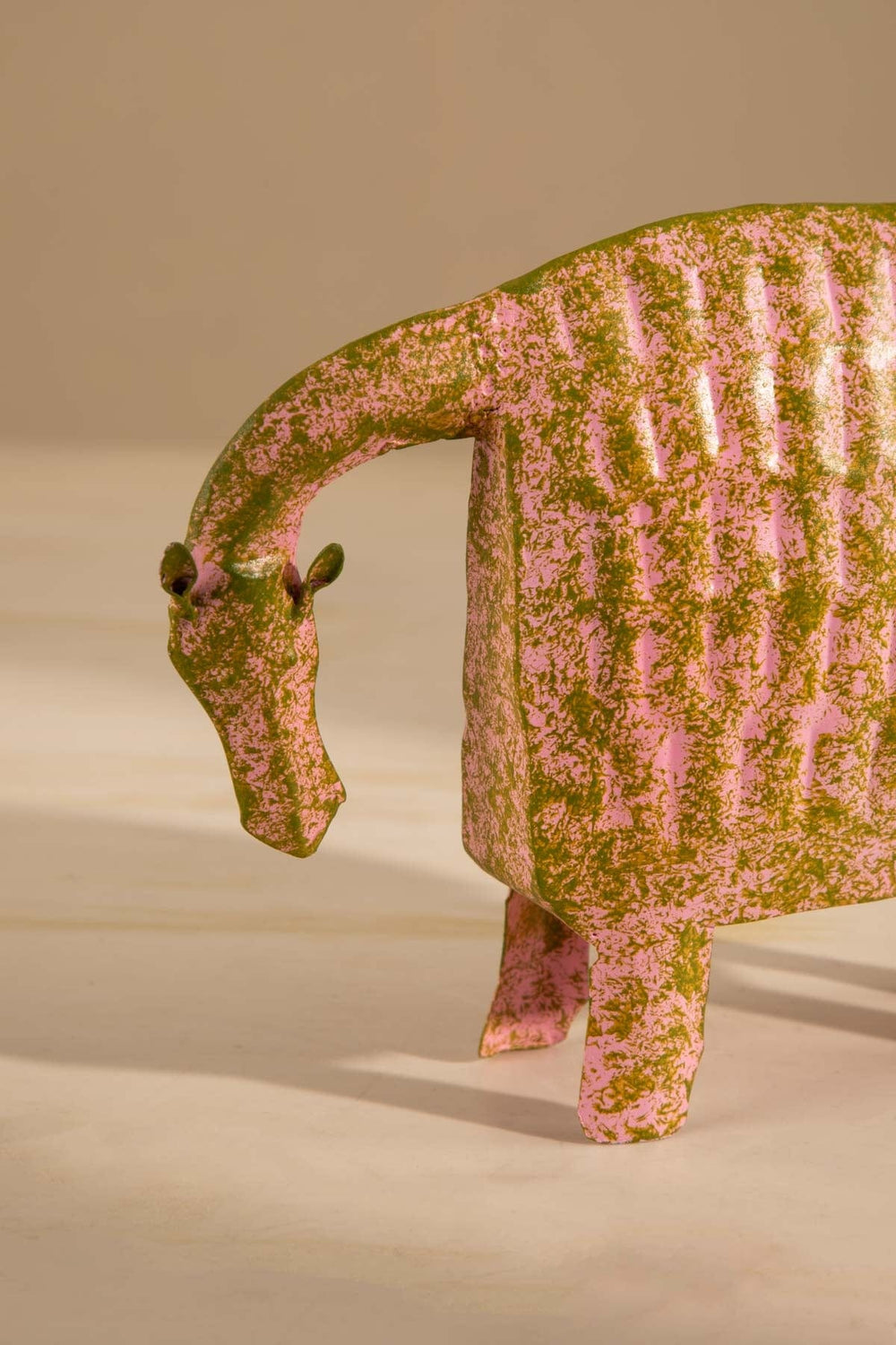 JOEY THE HORSE METAL FIGURINE PINK OPAL