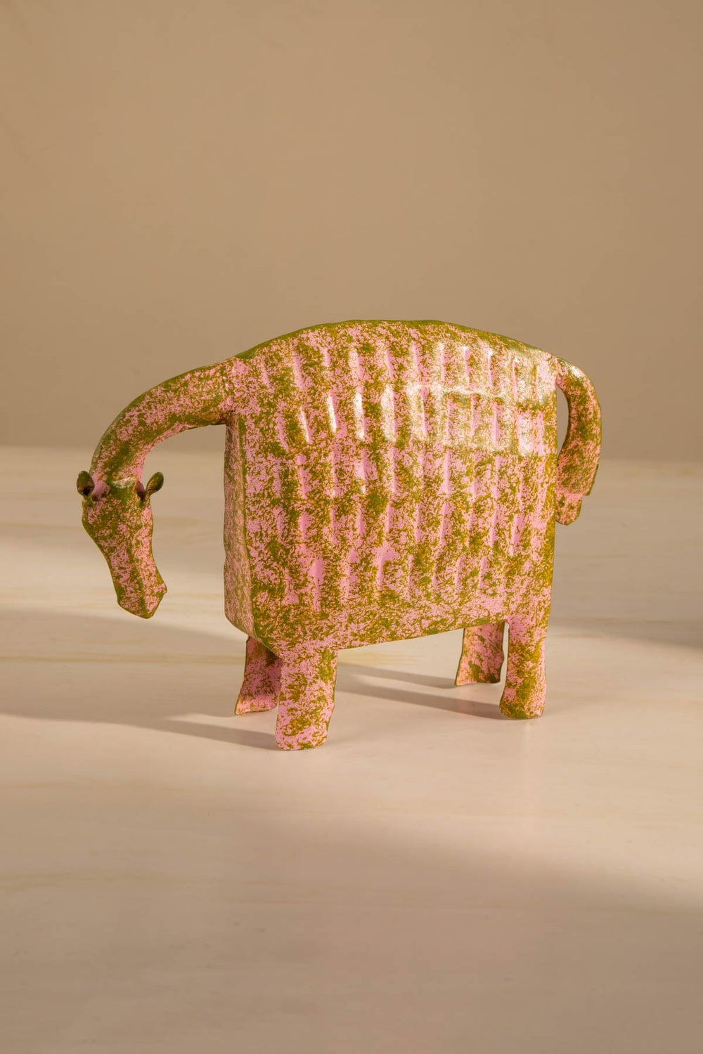 JOEY THE HORSE METAL FIGURINE PINK OPAL