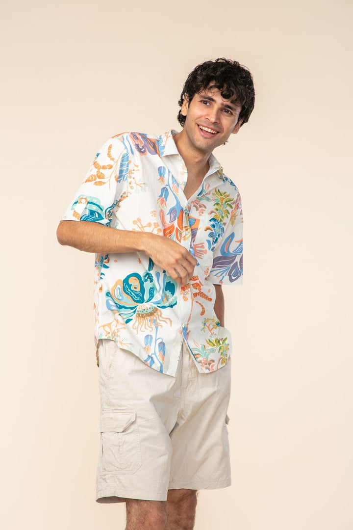 KACHNAR RESORT SHIRT CURIOUS PEACH