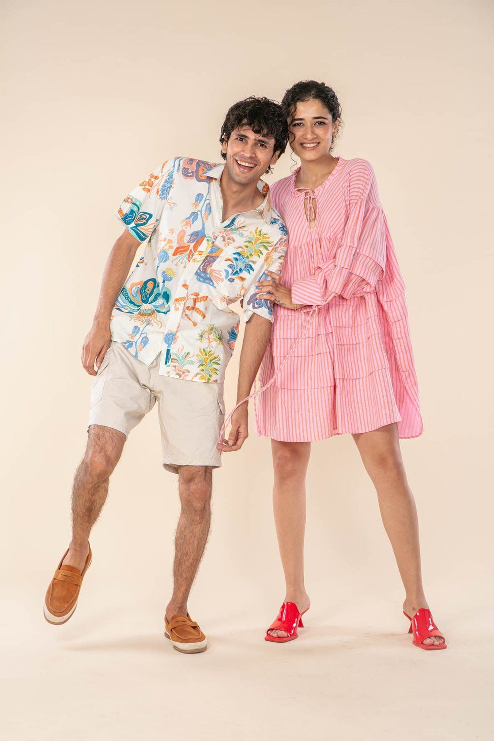KACHNAR RESORT SHIRT CURIOUS PEACH