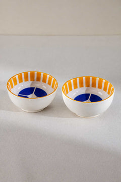 BOWLS Circle Of Joyee Ceramic Katori (Set of 2)