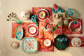 BOWLS Gypsy Rose Ceramic Katori (Set Of 2)