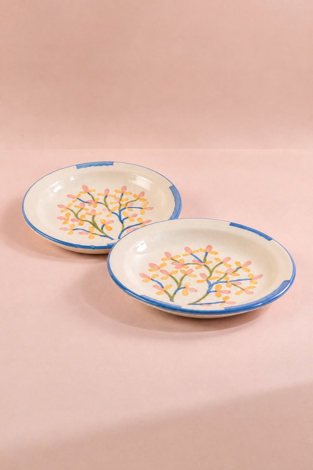 SNACK PLATES Keora Ceramic Snack Plate (Set Of 2)