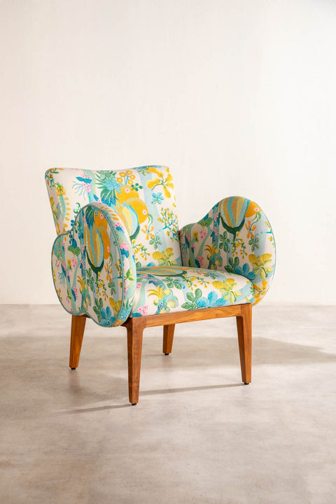 KEORA PRINTED HEAVY FABRIC HONEY BLOOM