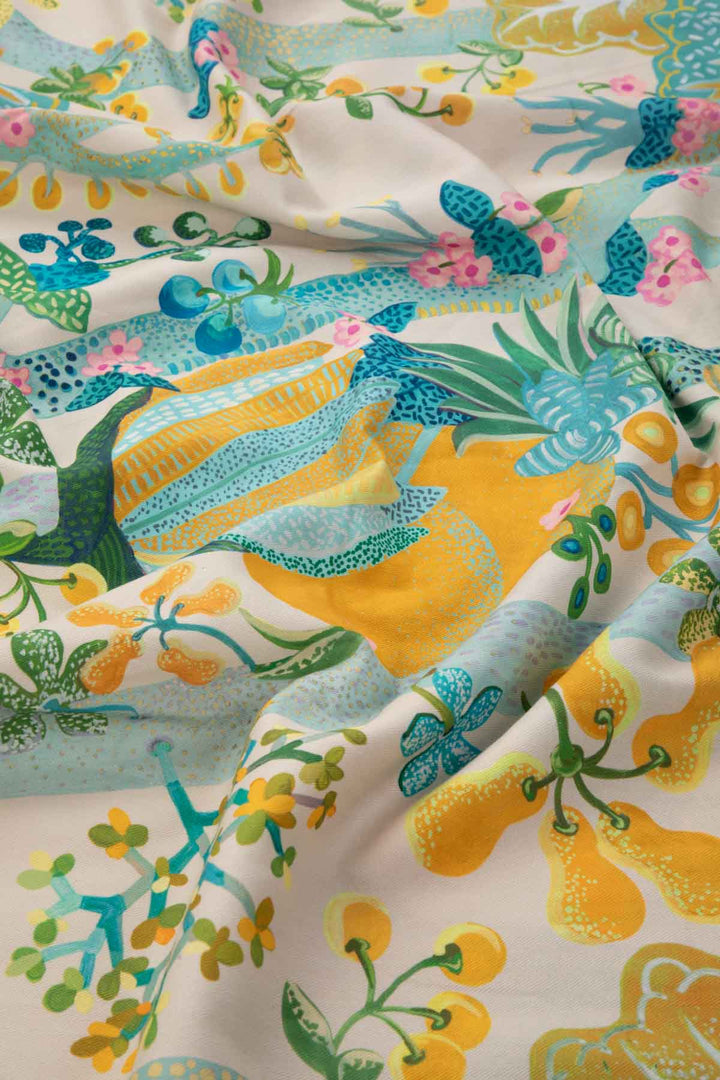KEORA PRINTED HEAVY FABRIC HONEY BLOOM