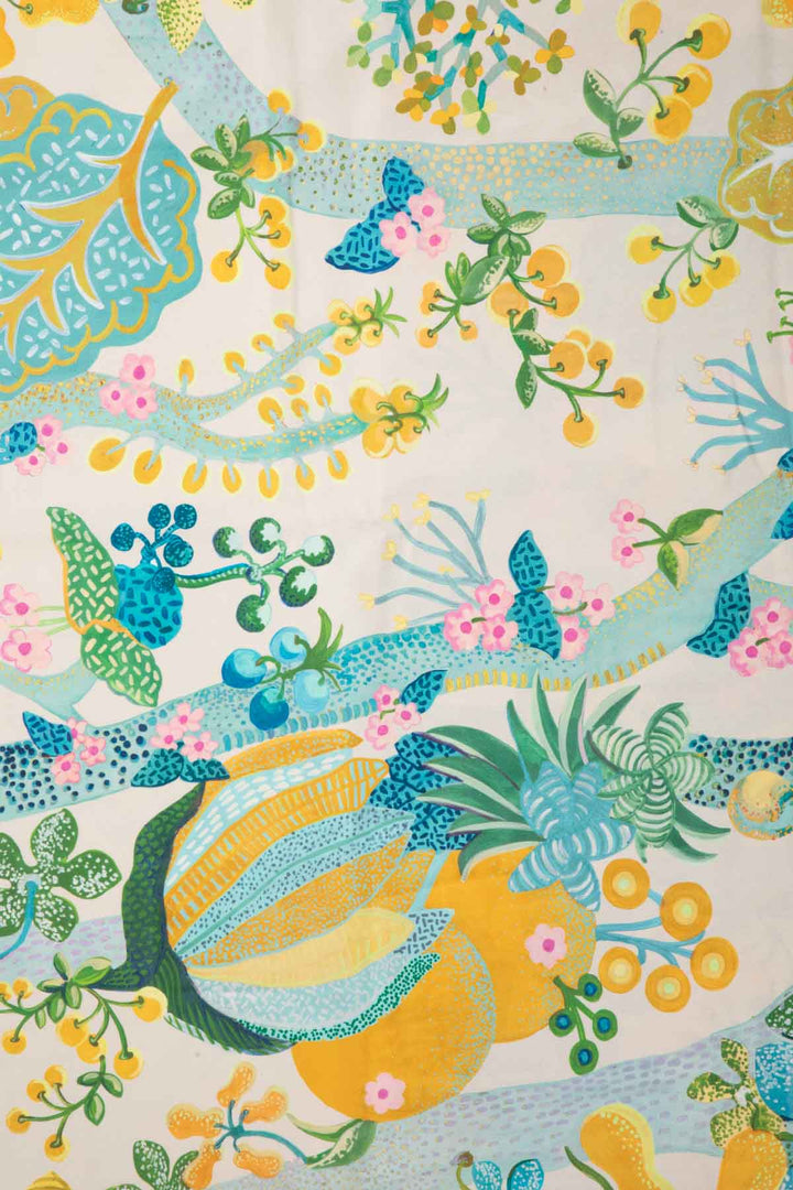 KEORA PRINTED HEAVY FABRIC HONEY BLOOM