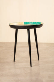 KISSED HANDS PAINTED SIDE TABLE
