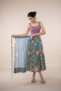 KIWACH WRAP SKIRT GOLDENROD