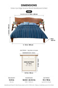 BEDS Kobe Double Live Edge Headboard And Bed