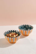 BOWLS Kongu Ceramic Snack Bowl (Set of 2)