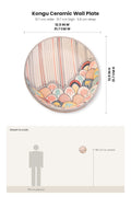 WALL PLATES Kongu Ceramic Wall Plate