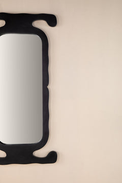 MIRRORS Kovil Mod Wall Mirror (Charcoal)
