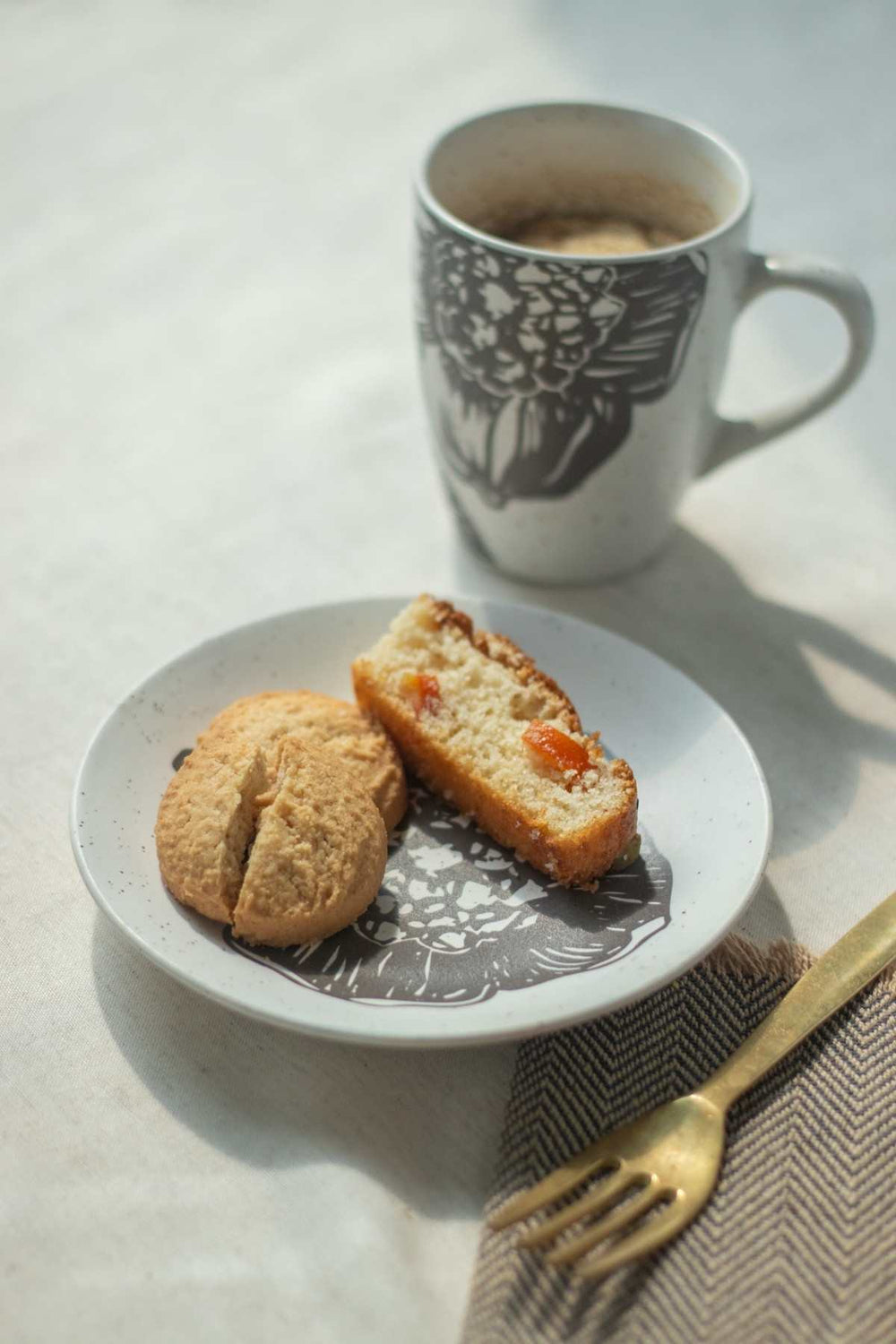 SNACK PLATES Kuru Ceramic Snack Plate (Set Of 2)