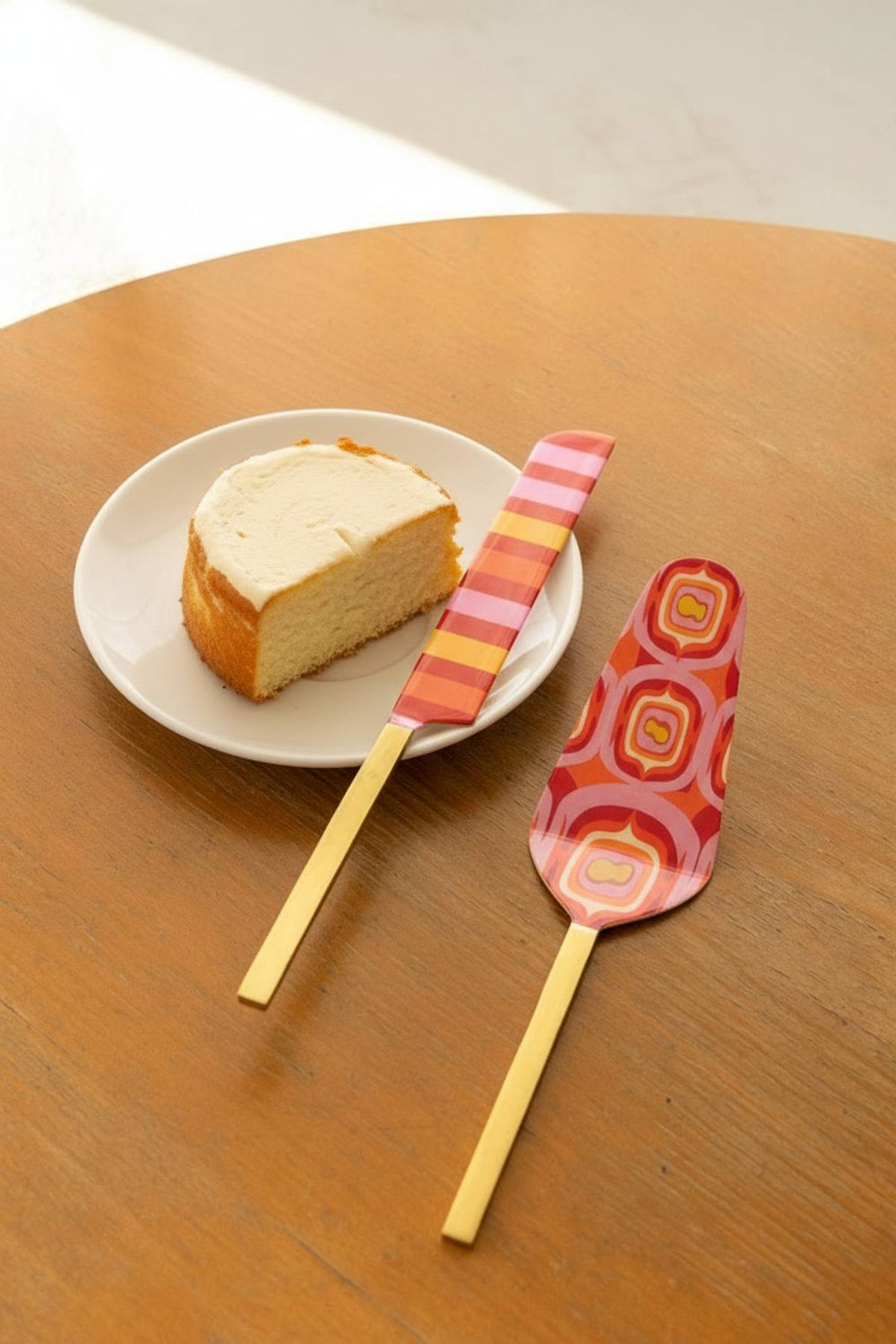 SERVING CUTLERY Landfall Ogee Cake Server (Set of 2)