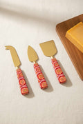 SERVING CUTLERY Landfall Ogee Cheese Server (Set of 3)