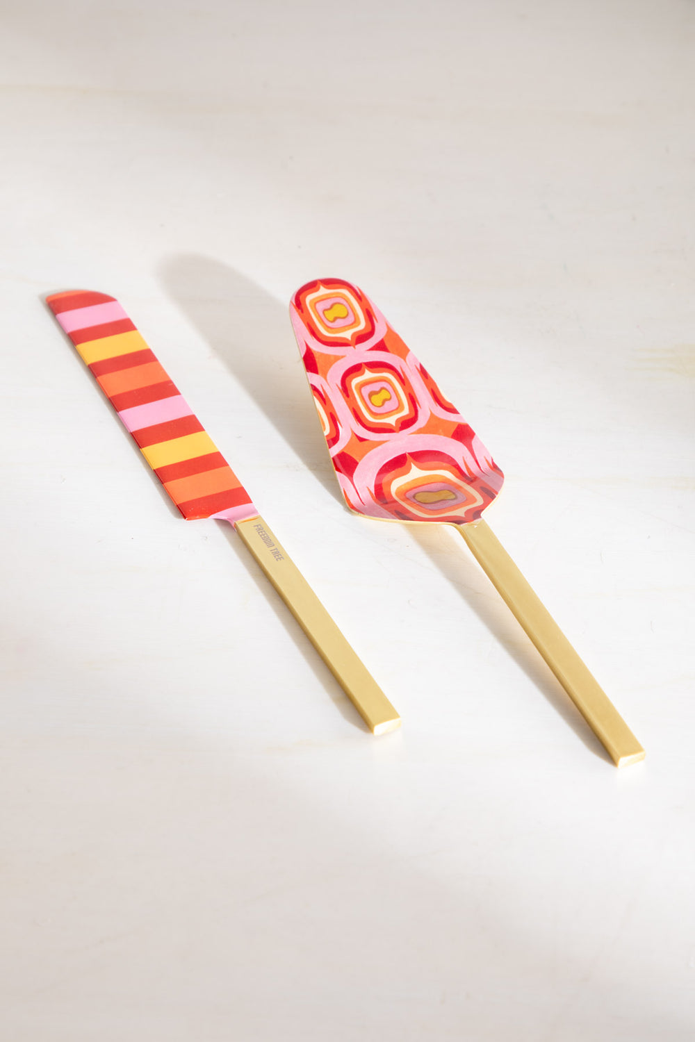 SERVING CUTLERY Landfall Ogee Cake Server (Set of 2)