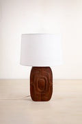 Lighting Bundle Landfall Ogee Table Lamp with Circle Grid Drum Lampshade (Grey)