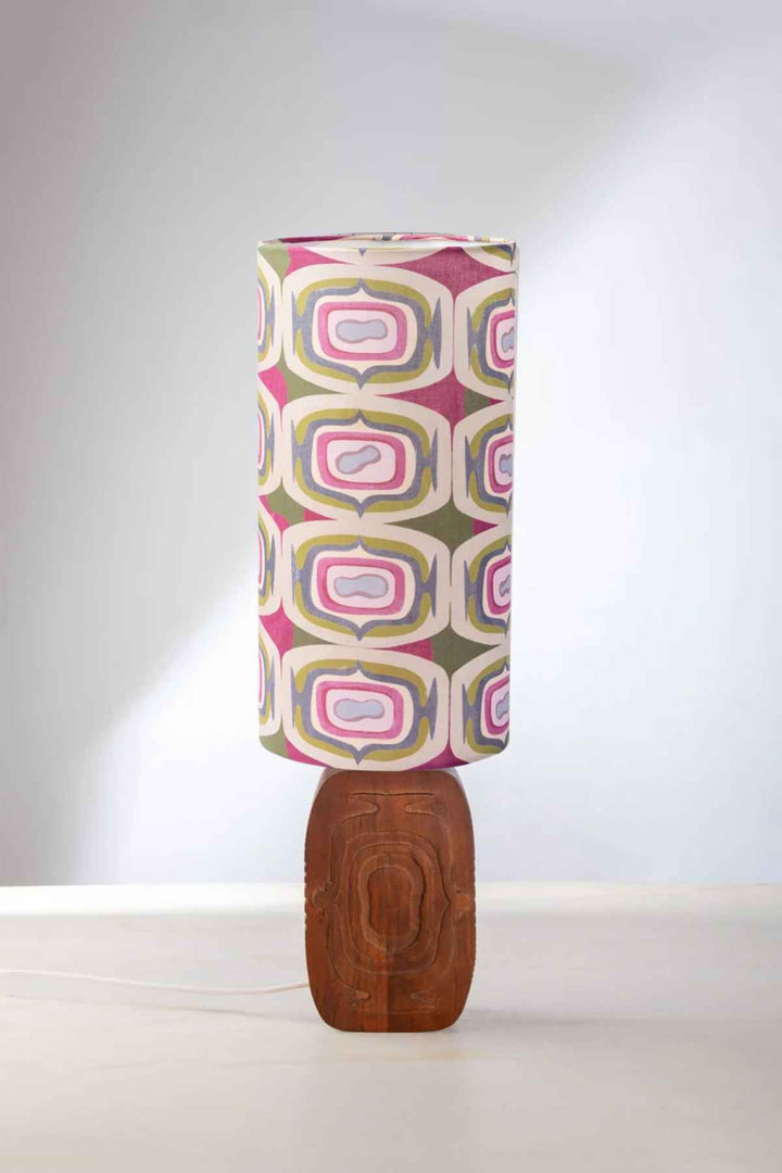 Lighting Bundle Landfall Ogee Table Lamp with Landfall Ogee Lampshade (Mineral Green)