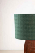 Lighting Bundle Landfall Ogee Table Lamp with Solid Drum Lampshade (Green)