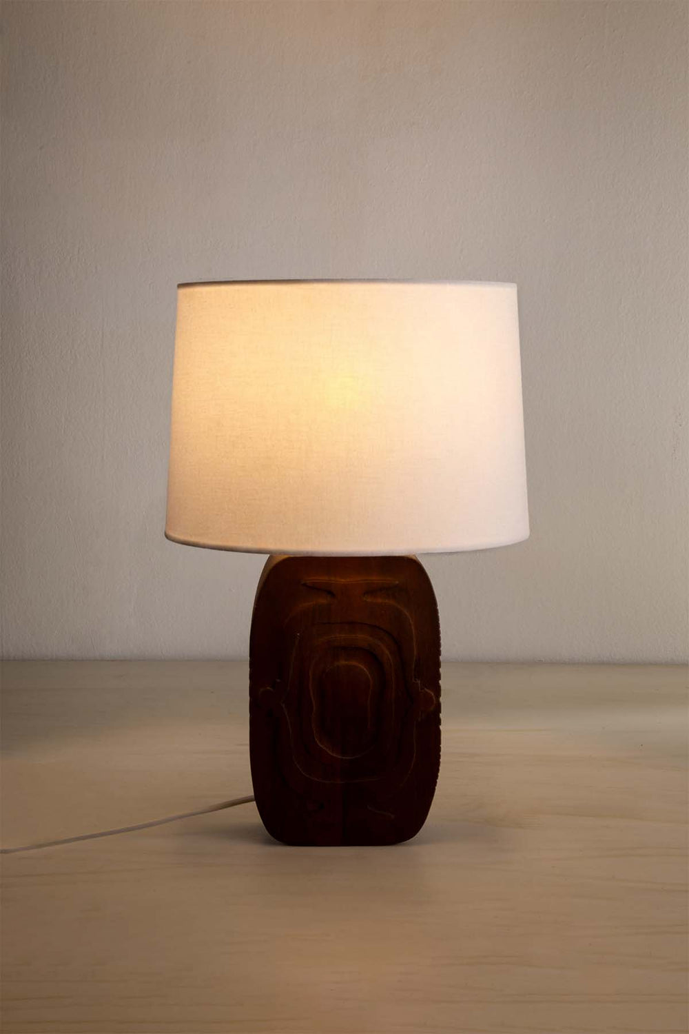 Lighting Bundle Landfall Ogee Table Lamp with Solid Drum Lampshade (Green)