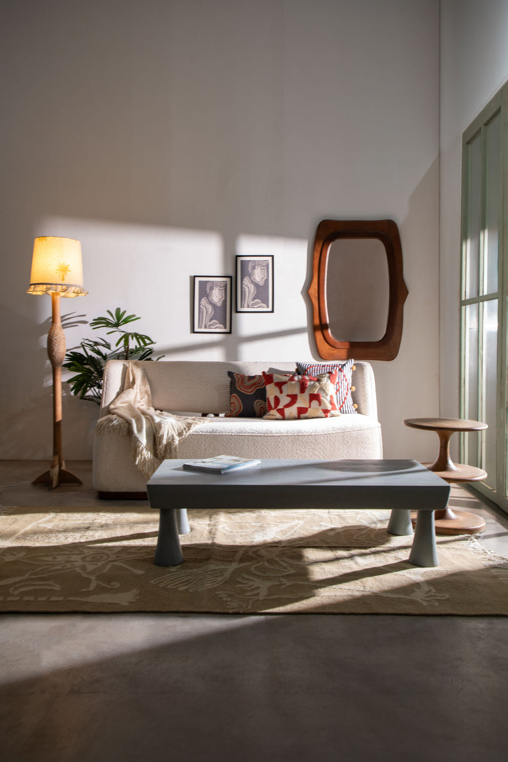MIRRORS Landfall Ogee Wall Mirror (Natural)