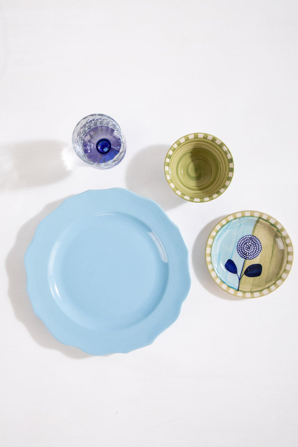 WALL PLATES Semanae Ceramic Square Wall Plate