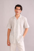 SHIRTS Linen Stripes Camp Shirt (Arrakis Salt)