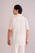 SHIRTS Linen Stripes Camp Shirt (Arrakis Salt)