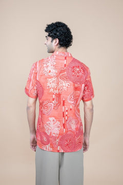 SHIRTS Earth Core Resort Shirt (Living Coral)