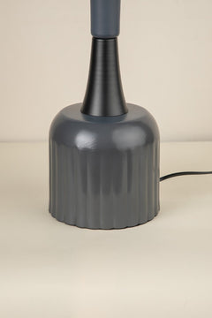 Lighting Bundle Luna Table Lamp with Solid Tall Lampshade (Sage Green)