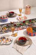SERVING PLATTERS Kongu Ceramic Snack Tray