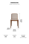 DINING CHAIRS Malabar Teak Wood Chair