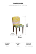 DINING CHAIRS Malabar Upholstered Teak Wood Chair