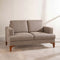 Marina Sofa in Herringbone Saturn Sand Fabric