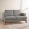 Marina Sofa in Nilgiri Black & White Fabric