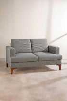 Marina Sofa in Nilgiri Black & White Fabric