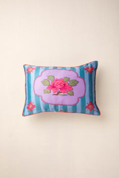 Melaka Peony Sweet Lilac Cushion Cover (36 X 51 Cm)